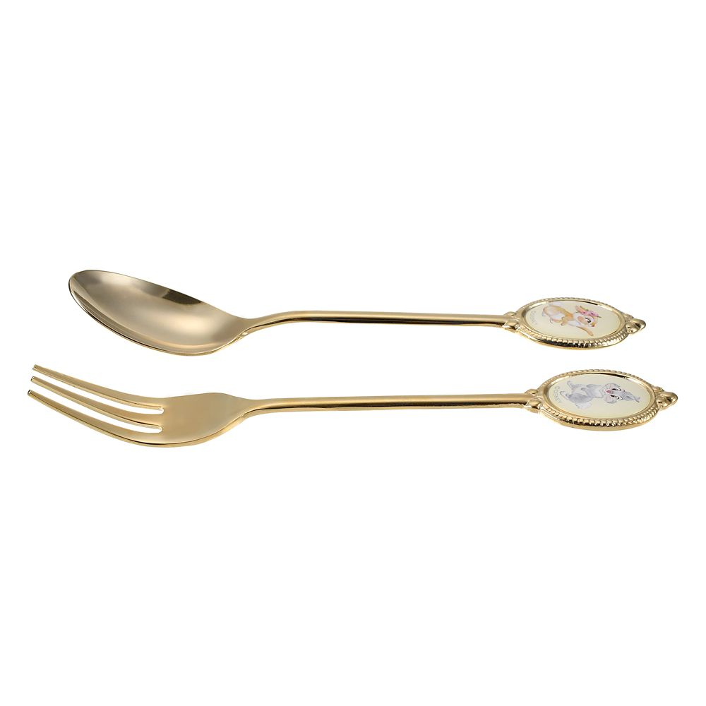 ミス・バニー＆とんすけ スプーン・フォーク セット DISNEY SPRING ROMANCE