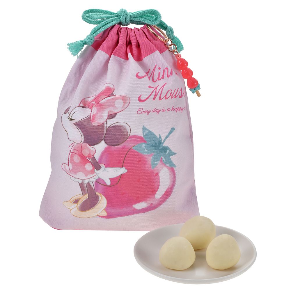 ミニー チョコレート いちご 巾着入り ランダム いちご飴チャーム付き GLOSSY FRUITS