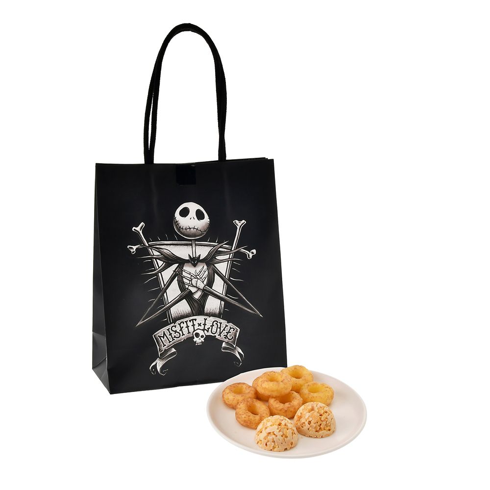 ジャック・スケリントン、サリー、ゼロ クランチチョコレート・スナック ペーパーバッグ入り TIM BURTON'S THE NIGHTMARE BEFORE CHRISTMAS VALENTINE COLLECTION