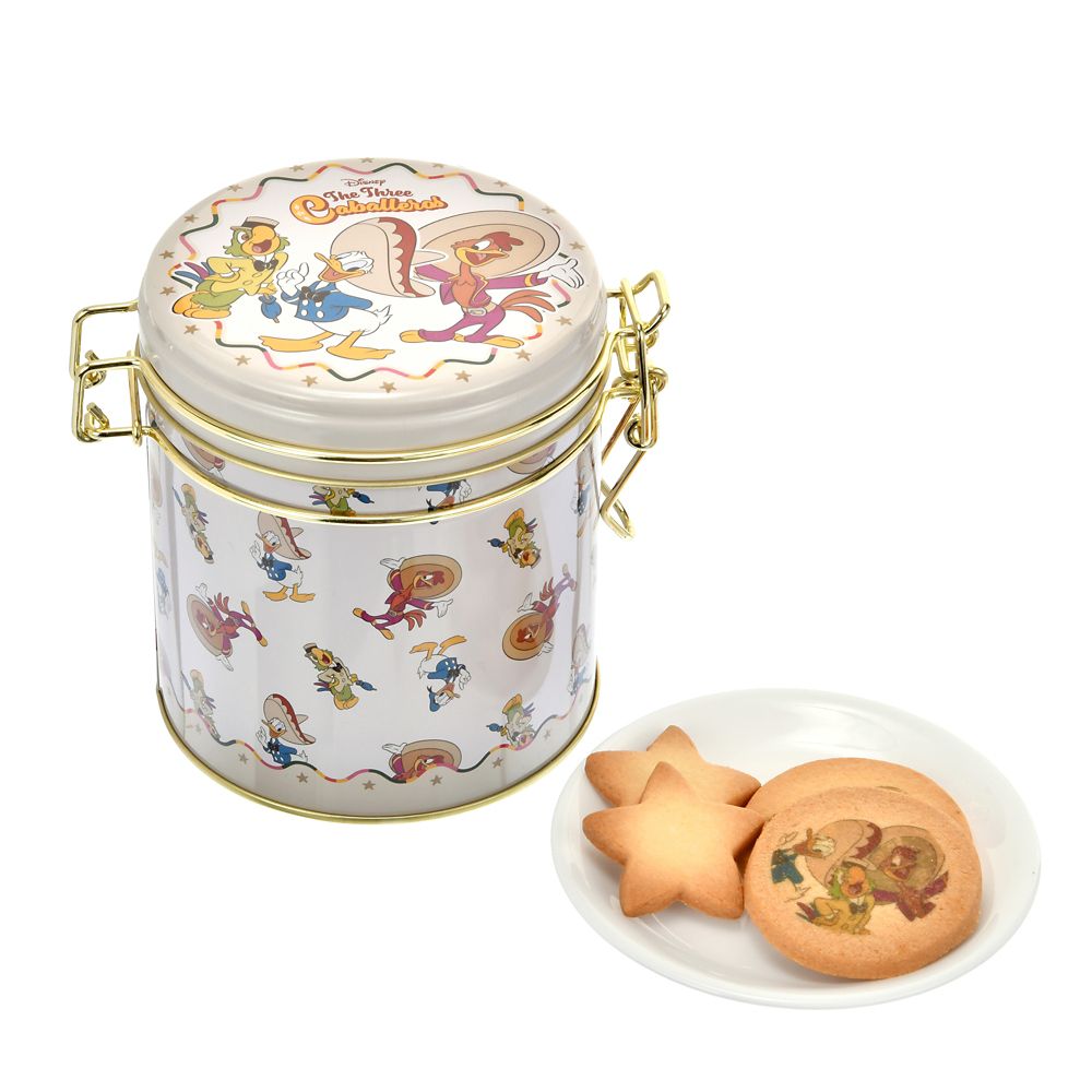 ドナルド、ホセ・キャリオカ、パンチート クッキー キャニスター缶入り Ever Green