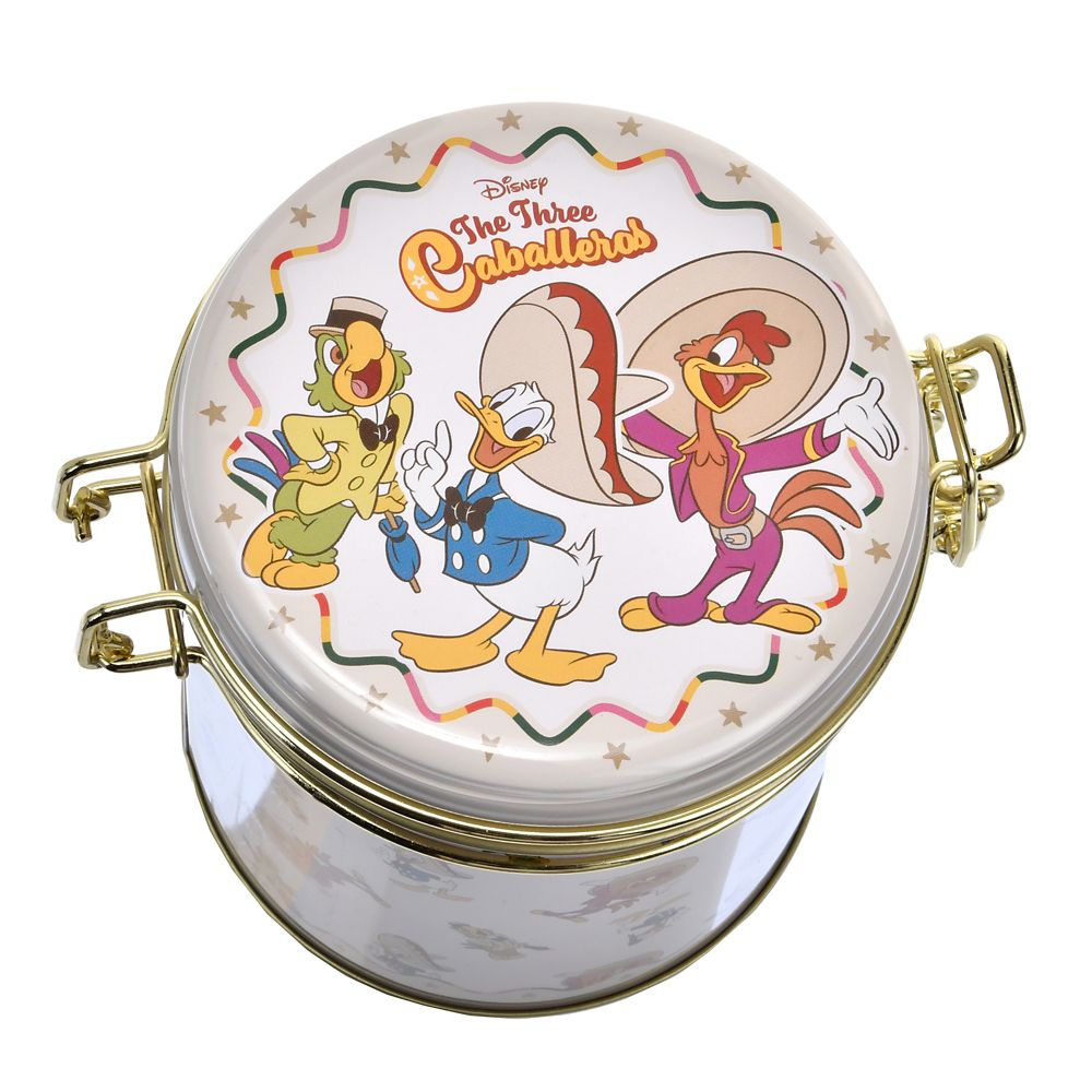 ドナルド、ホセ・キャリオカ、パンチート クッキー キャニスター缶入り Ever Green