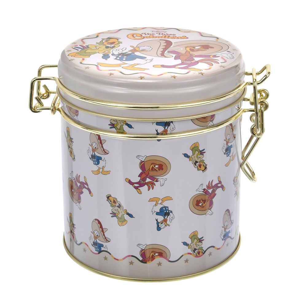 ドナルド、ホセ・キャリオカ、パンチート クッキー キャニスター缶入り Ever Green