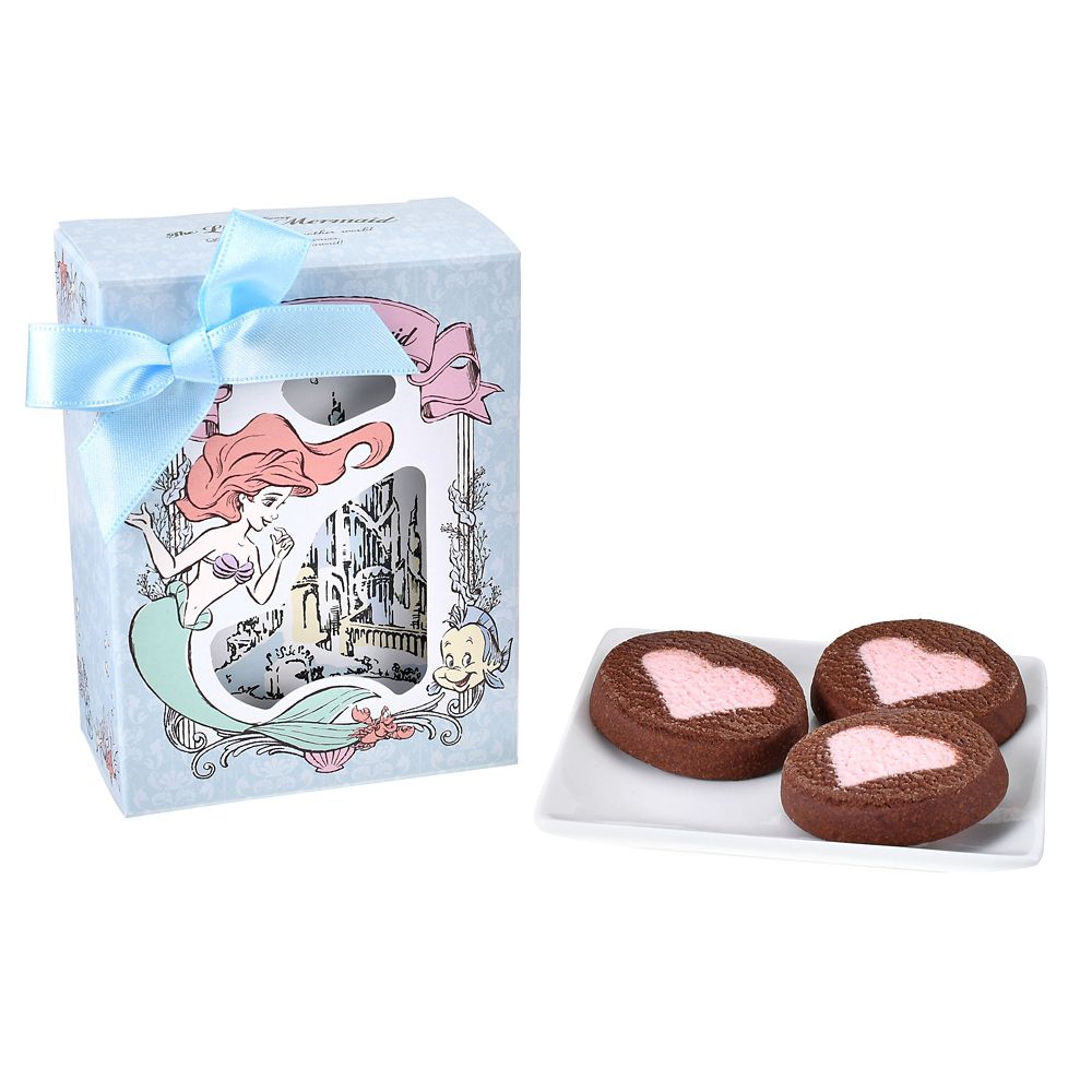 アリエル、フランダー、セバスチャン 焼きチョコレート ボックス入り リボン Gift