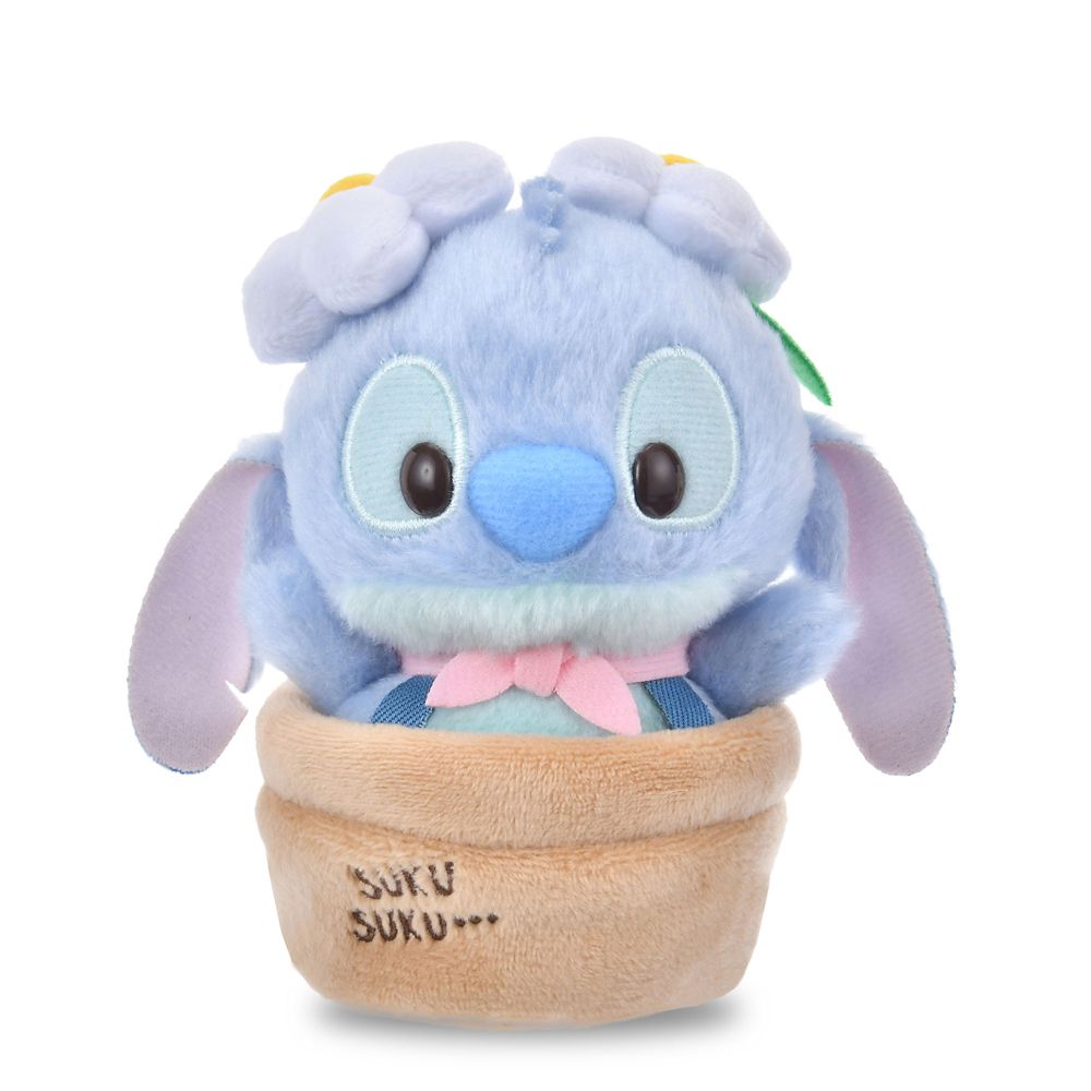 スティッチ ぬいぐるみ うるぽちゃちゃん ガーデニング