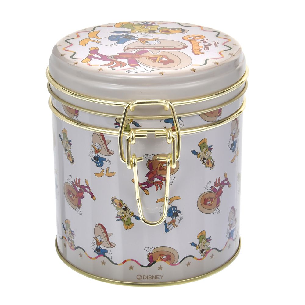 【再入荷】ドナルド、ホセ・キャリオカ、パンチート クッキー キャニスター缶入り Ever Green