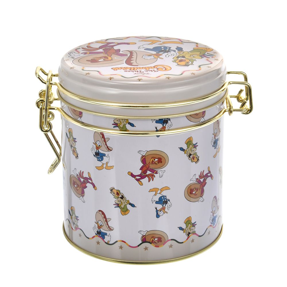 【再入荷】ドナルド、ホセ・キャリオカ、パンチート クッキー キャニスター缶入り Ever Green