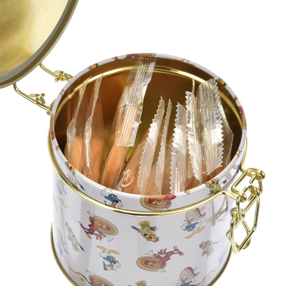 【再入荷】ドナルド、ホセ・キャリオカ、パンチート クッキー キャニスター缶入り Ever Green