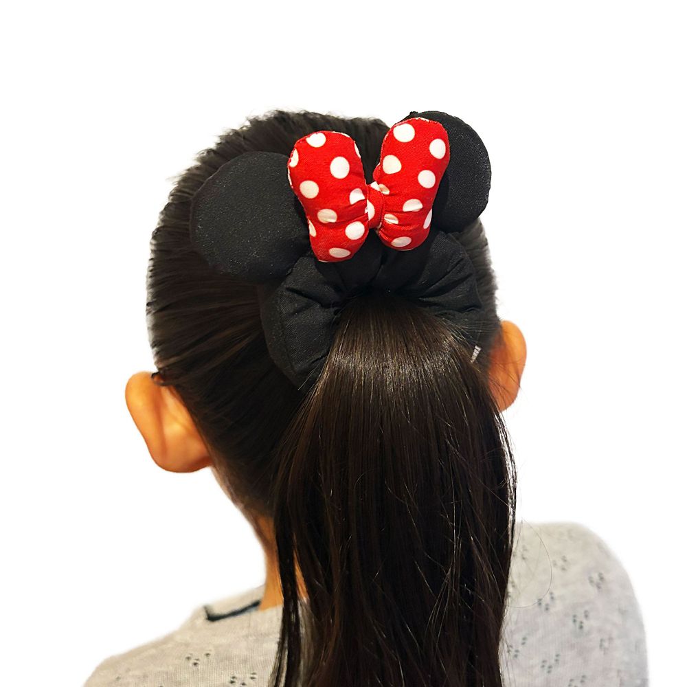 【キッズ用】ミニー シュシュ ブラック アイコン