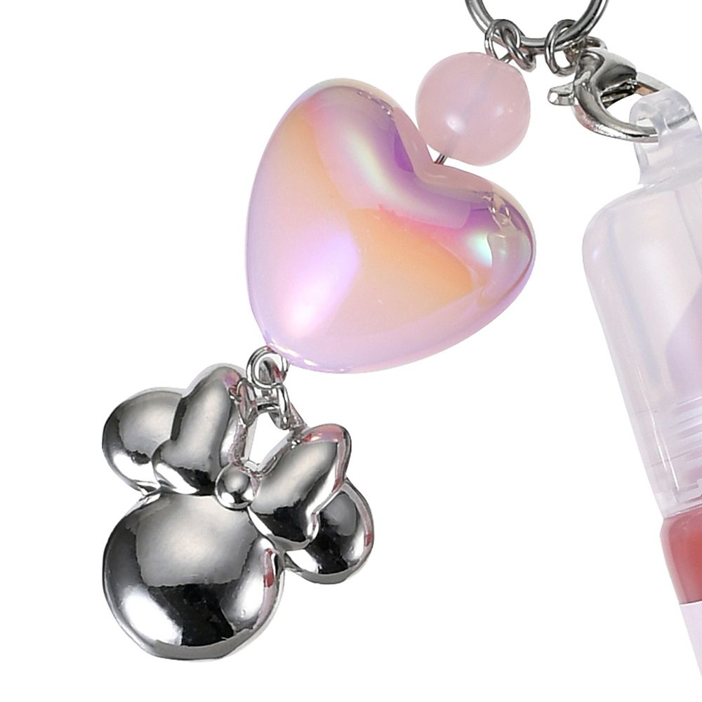 ミニー モイスチャーリップ ローズ キーホルダー付き Cosme Key chain