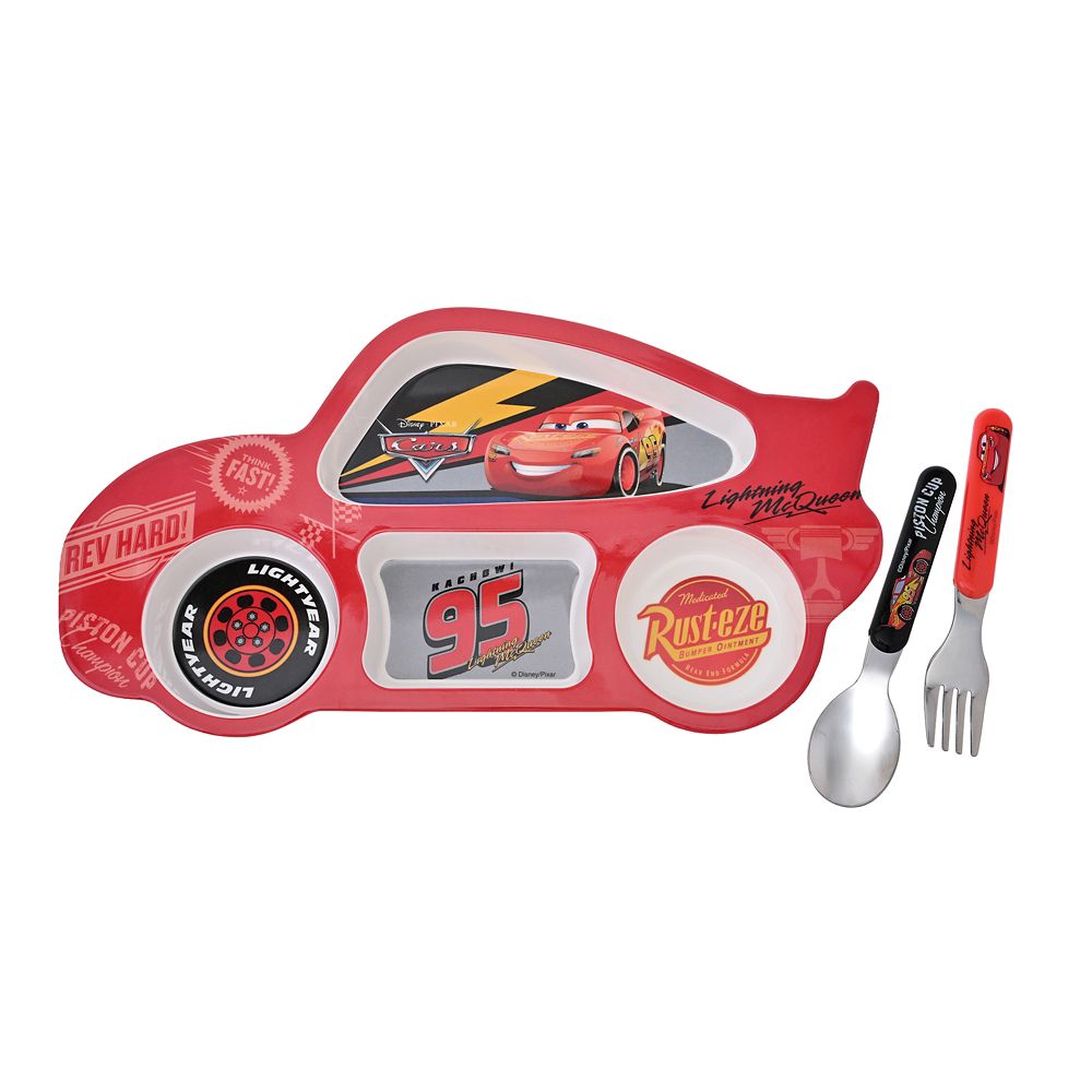 【キッズ用】ライトニング・マックィーン プレート セット