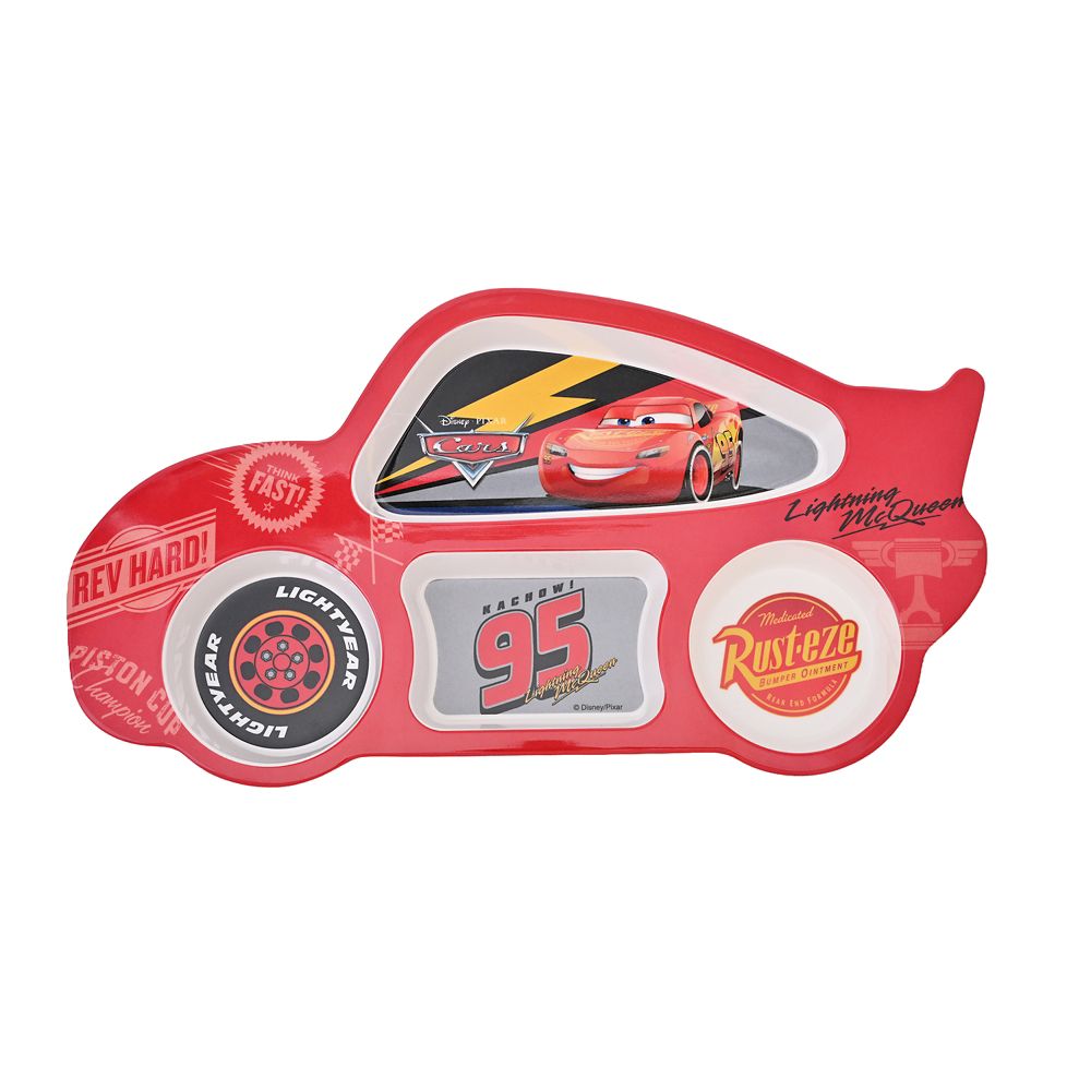 【キッズ用】ライトニング・マックィーン プレート セット