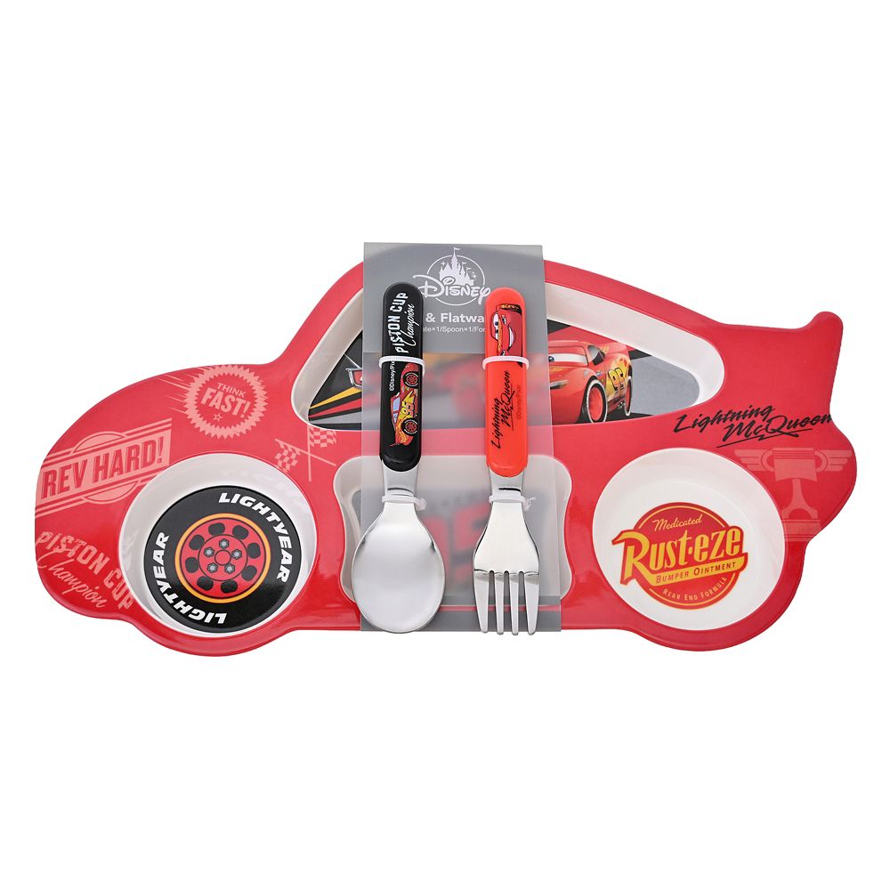【キッズ用】ライトニング・マックィーン プレート セット