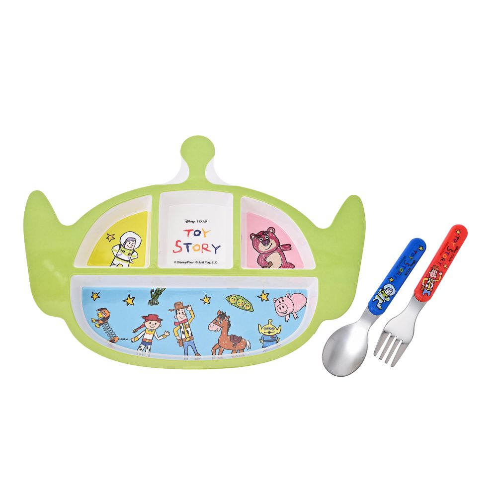 【キッズ用】トイ・ストーリー プレート セット らくがき