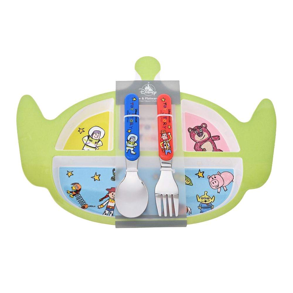 【キッズ用】トイ・ストーリー プレート セット らくがき