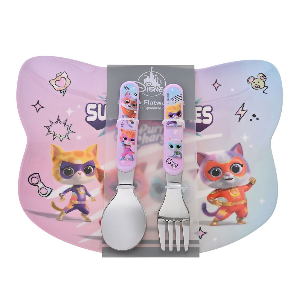 【キッズ用】スーパーキティ プレート セット グラデーション SUPER KITTIES