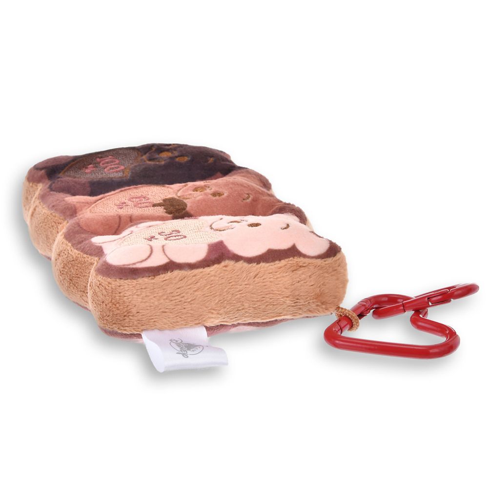 プーさん ぬいぐるみキーホルダー・キーチェーン 3連 CHOCOLATE STYLE