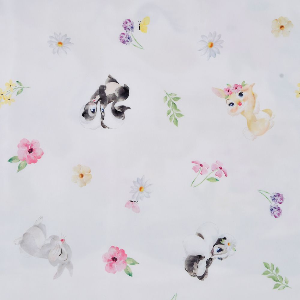 バンビ ブランケット ガーゼ Cool リバーシブル 巾着入り DISNEY SPRING ROMANCE