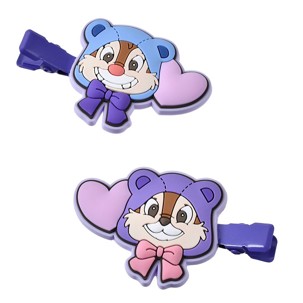 チップ＆デール ヘアクリップ セット カラークリップ MAEGAMI Chip &lsquo;n&rsquo; Dale COLLECTION