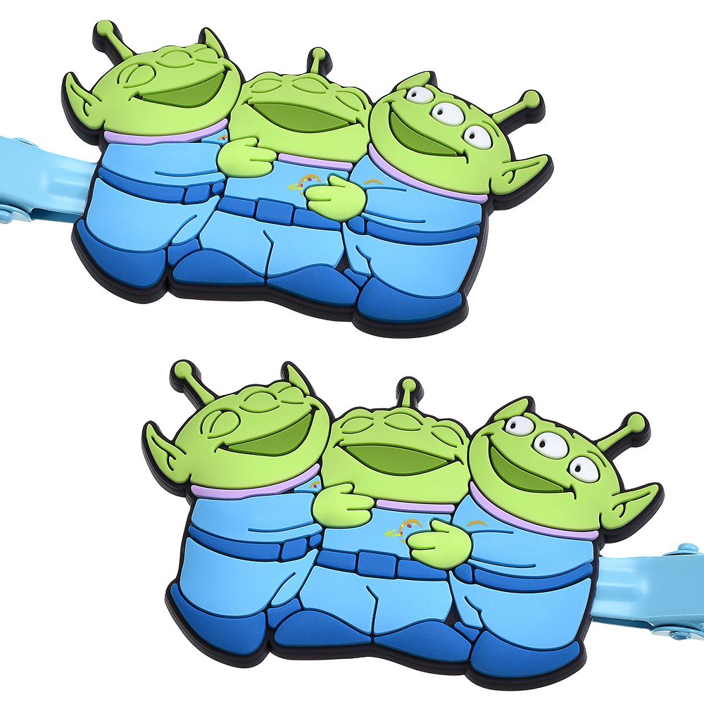 リトル・グリーン・メン／エイリアン ヘアクリップ セット カラークリップ MAEGAMI Hair Zakka