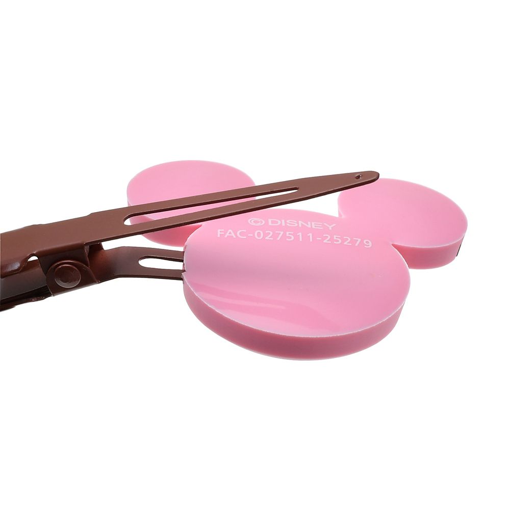 ミッキー ヘアクリップ セット カラークリップ バレンタインチョコレート MAEGAMI Hair Zakka
