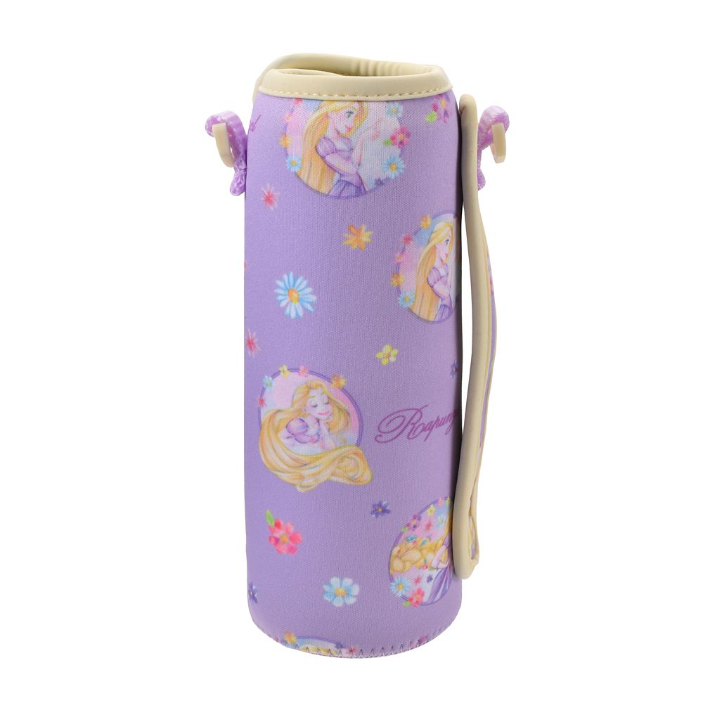 【キッズ用】ラプンツェル＆パスカル ボトルカバー ストラップ付き Flower Garden