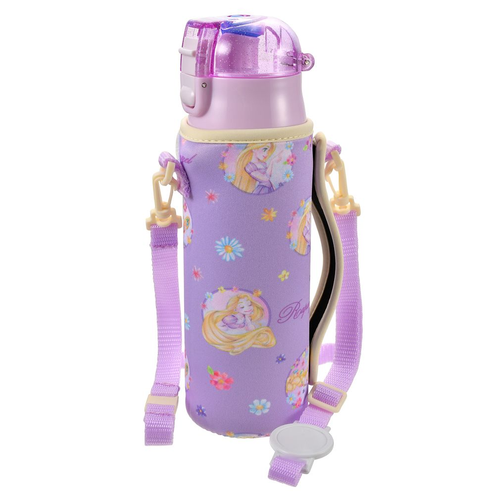【キッズ用】ラプンツェル＆パスカル ボトルカバー ストラップ付き Flower Garden