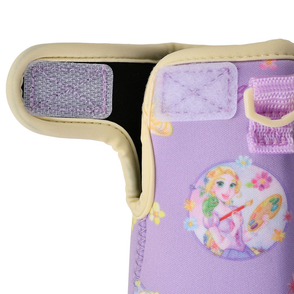 【キッズ用】ラプンツェル＆パスカル ボトルカバー ストラップ付き Flower Garden