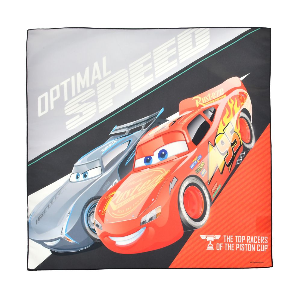 【キッズ用】ライトニング・マックィーン＆ジャクソン・ストーム お弁当箱 ランチクロス付き