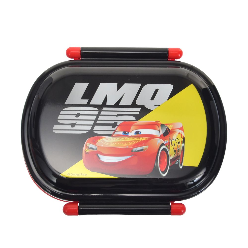 【キッズ用】ライトニング・マックィーン＆ジャクソン・ストーム お弁当箱 ランチクロス付き