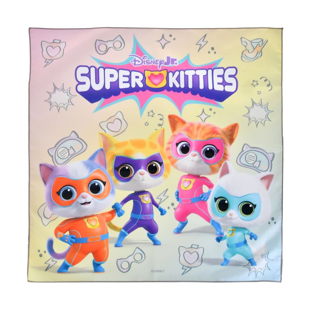 【キッズ用】スーパーキティ お弁当箱 ランチクロス付き グラデーション SUPER KITTIES