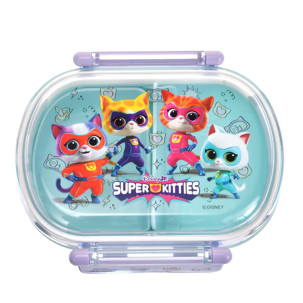 【キッズ用】スーパーキティ お弁当箱 ランチクロス付き グラデーション SUPER KITTIES