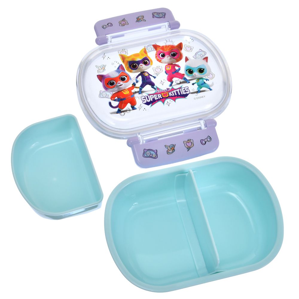 【キッズ用】スーパーキティ お弁当箱 ランチクロス付き グラデーション SUPER KITTIES