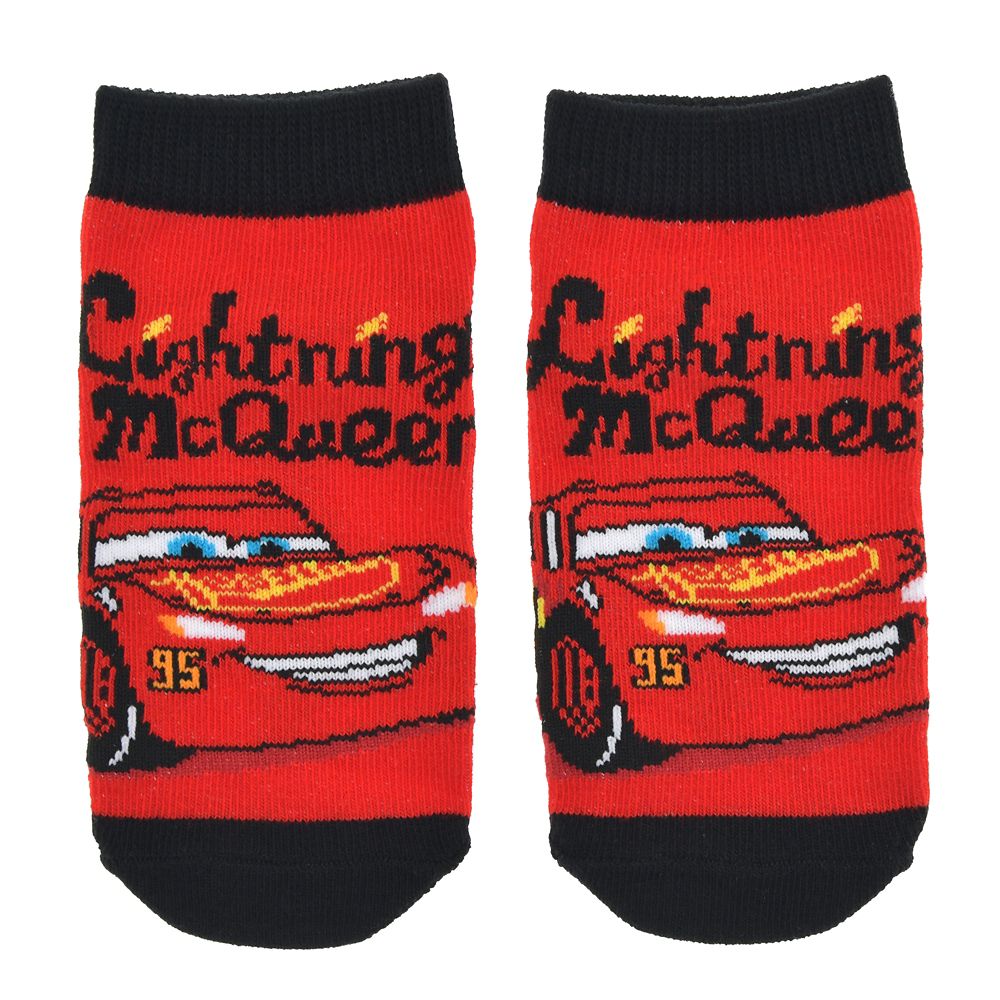 【キッズ用】ライトニング・マックィーン 靴下 くるぶし ネームロゴ 13～18
