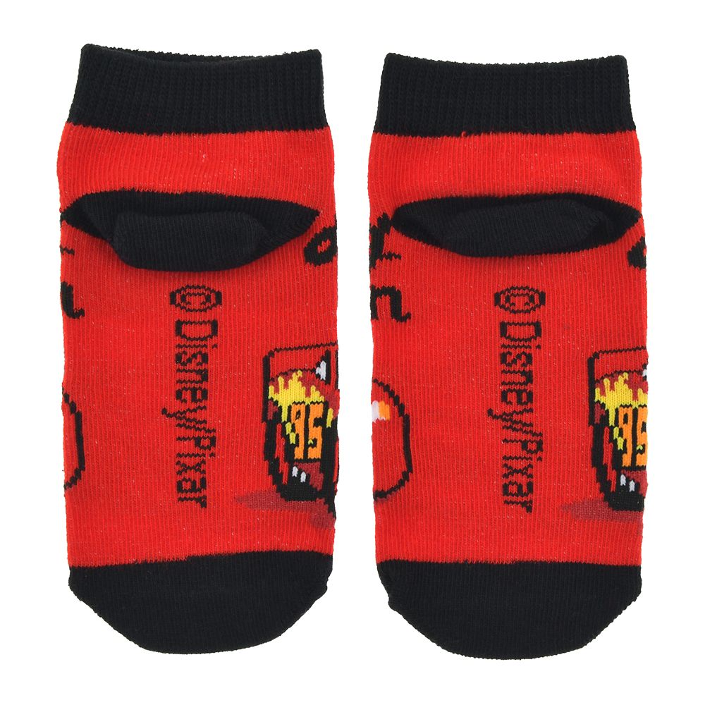 【キッズ用】ライトニング・マックィーン 靴下 くるぶし ネームロゴ 13～18