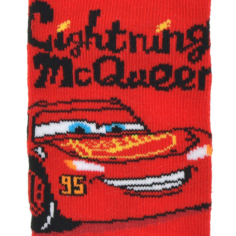 【キッズ用】ライトニング・マックィーン 靴下 くるぶし ネームロゴ 13～18