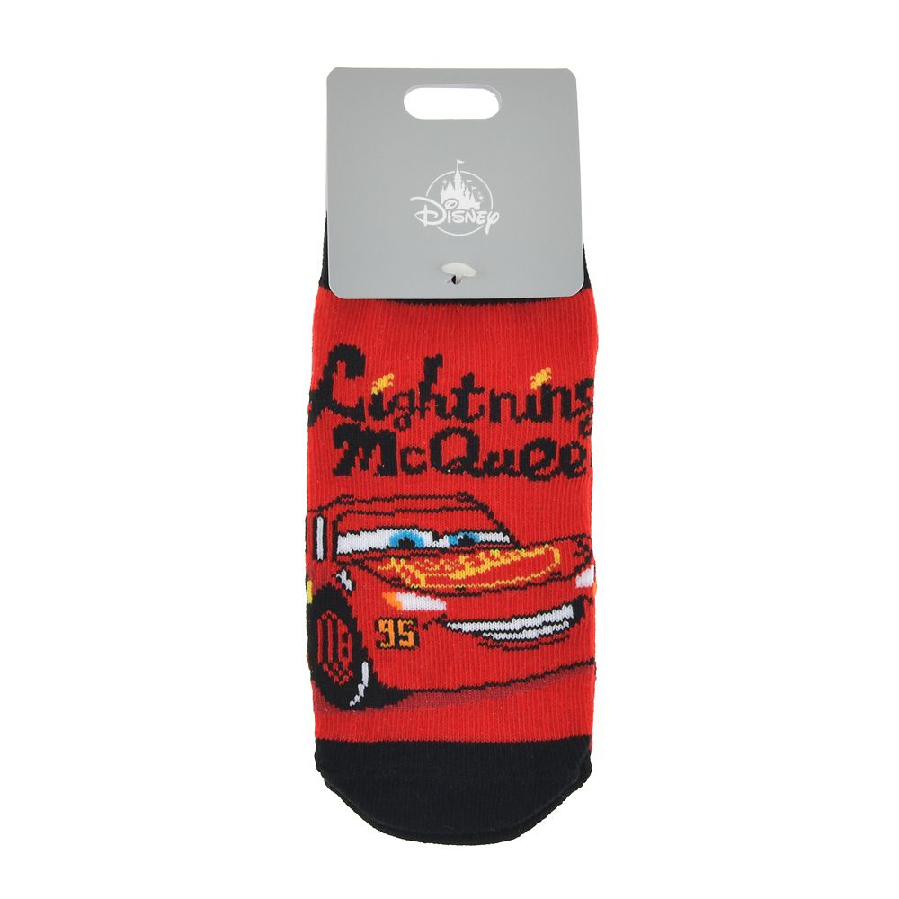 【キッズ用】ライトニング・マックィーン 靴下 くるぶし ネームロゴ 13～18