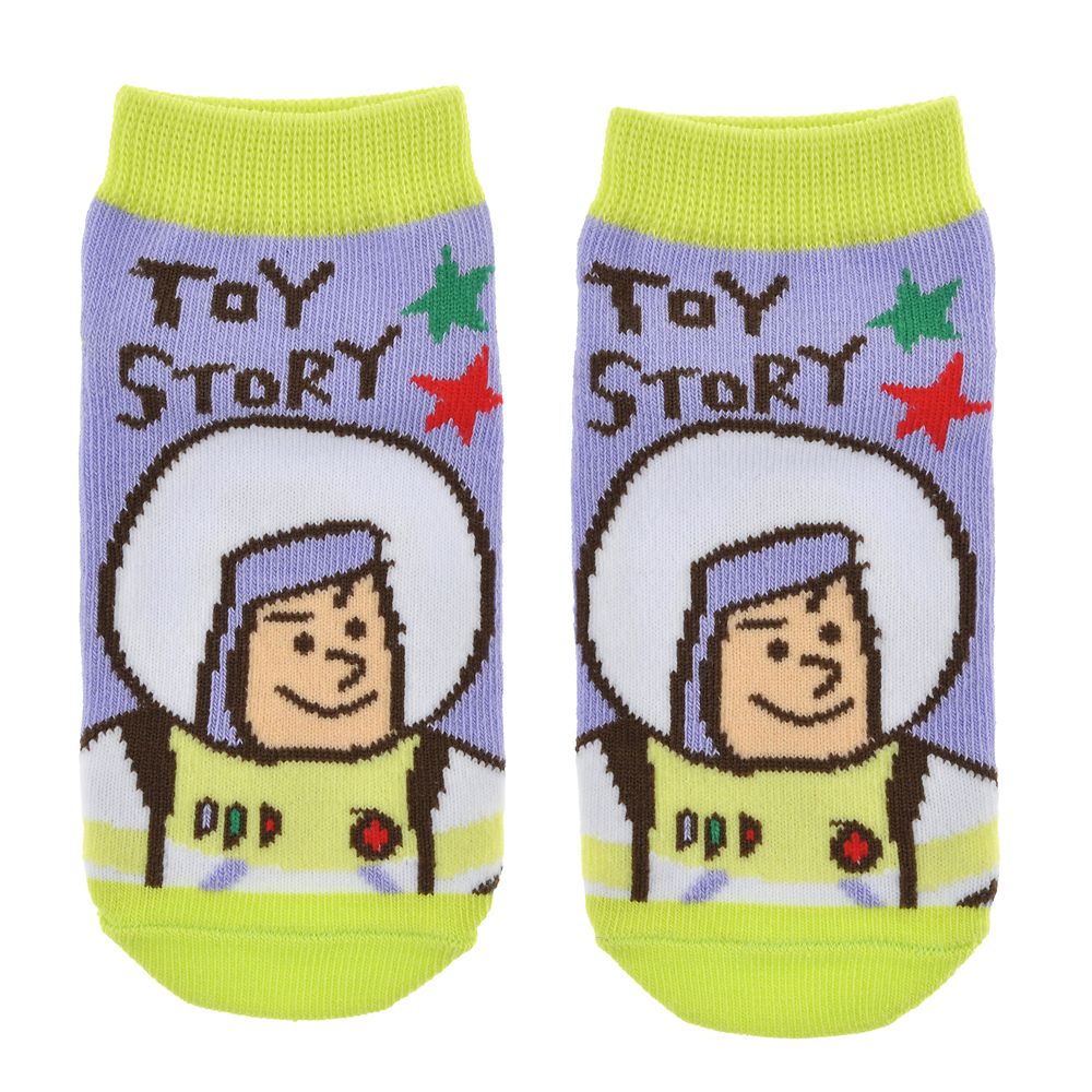【キッズ用】バズ・ライトイヤー 靴下 くるぶし らくがき 13～18