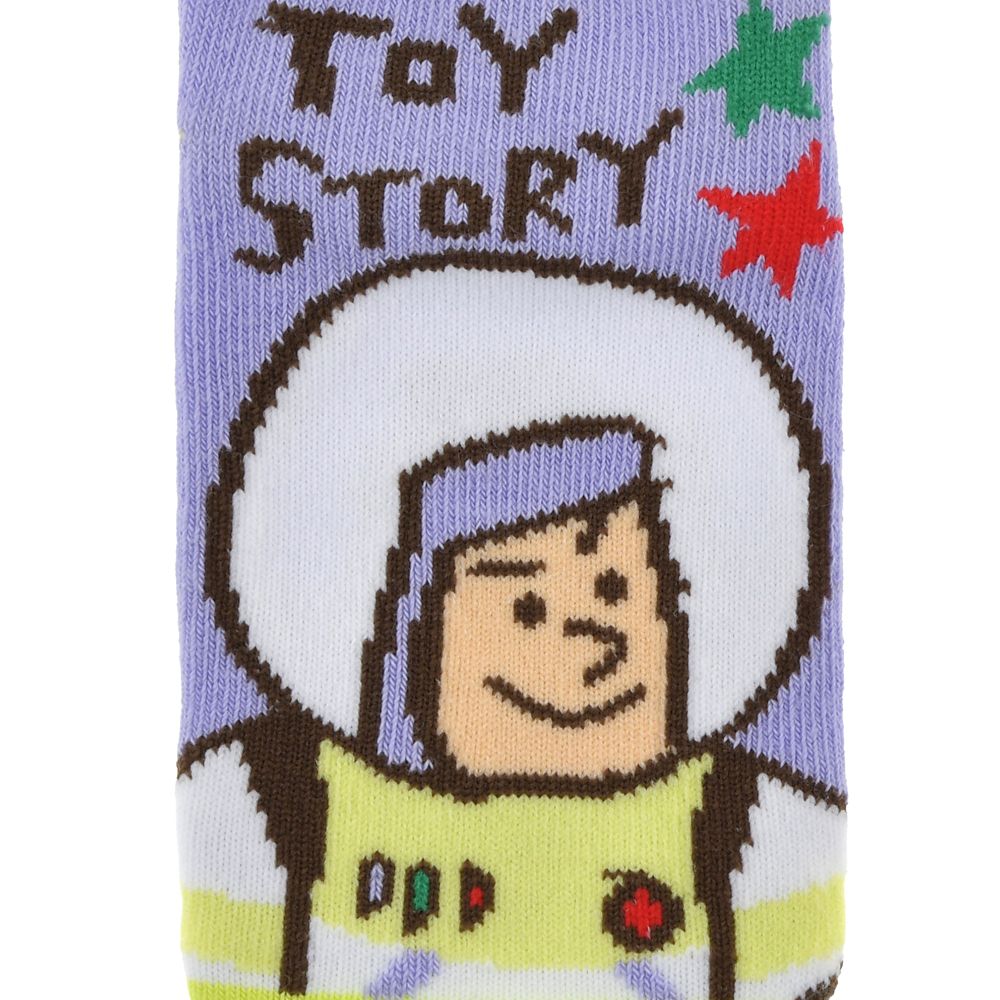 【キッズ用】バズ・ライトイヤー 靴下 くるぶし らくがき 13～18