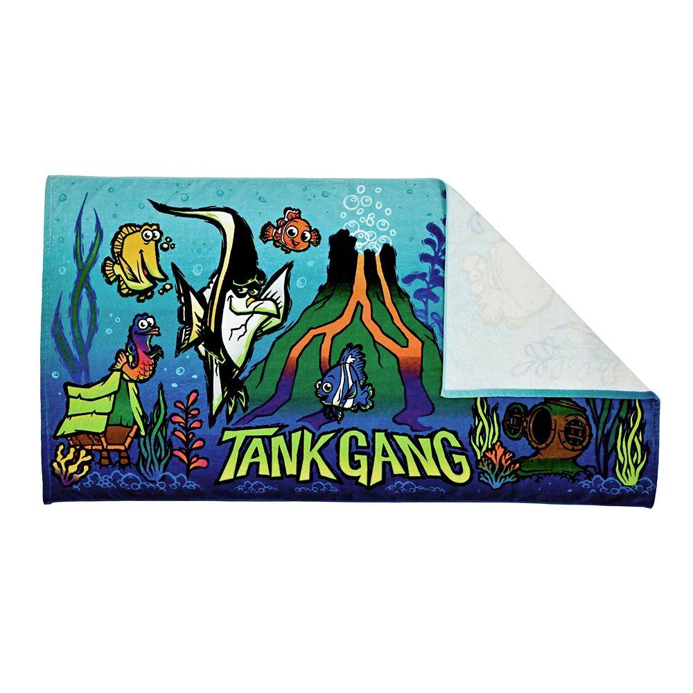 ファインディング・ニモ バスタオル Nemo Tank Gang