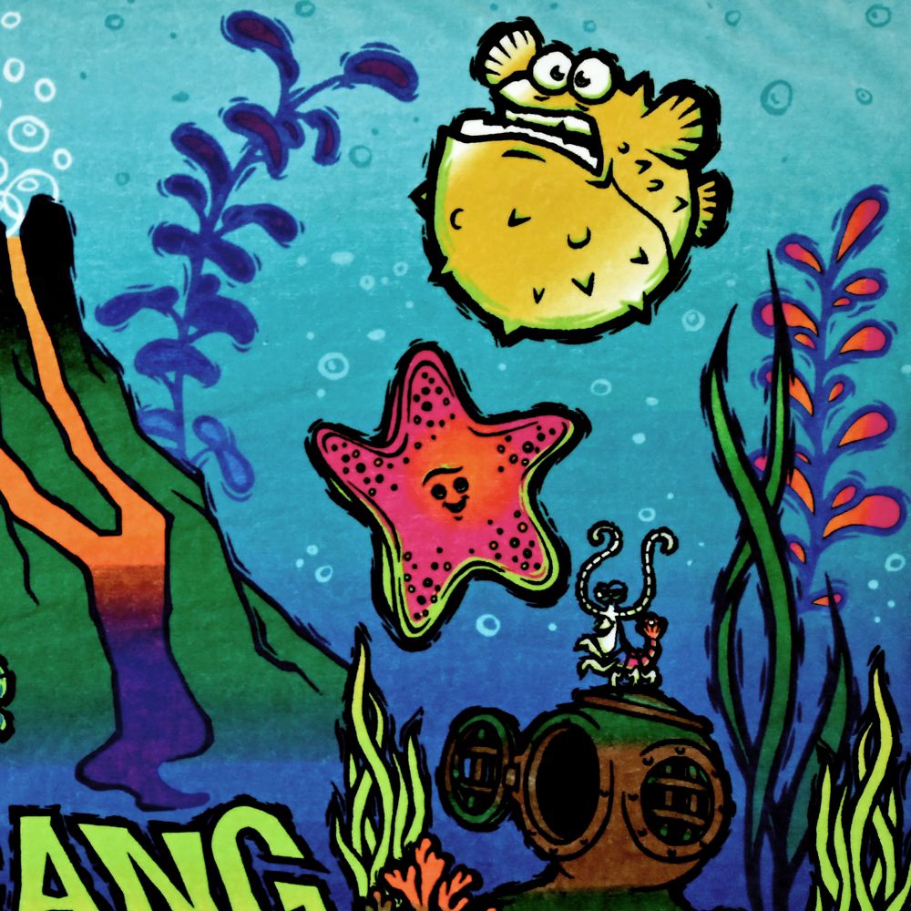 ファインディング・ニモ バスタオル Nemo Tank Gang