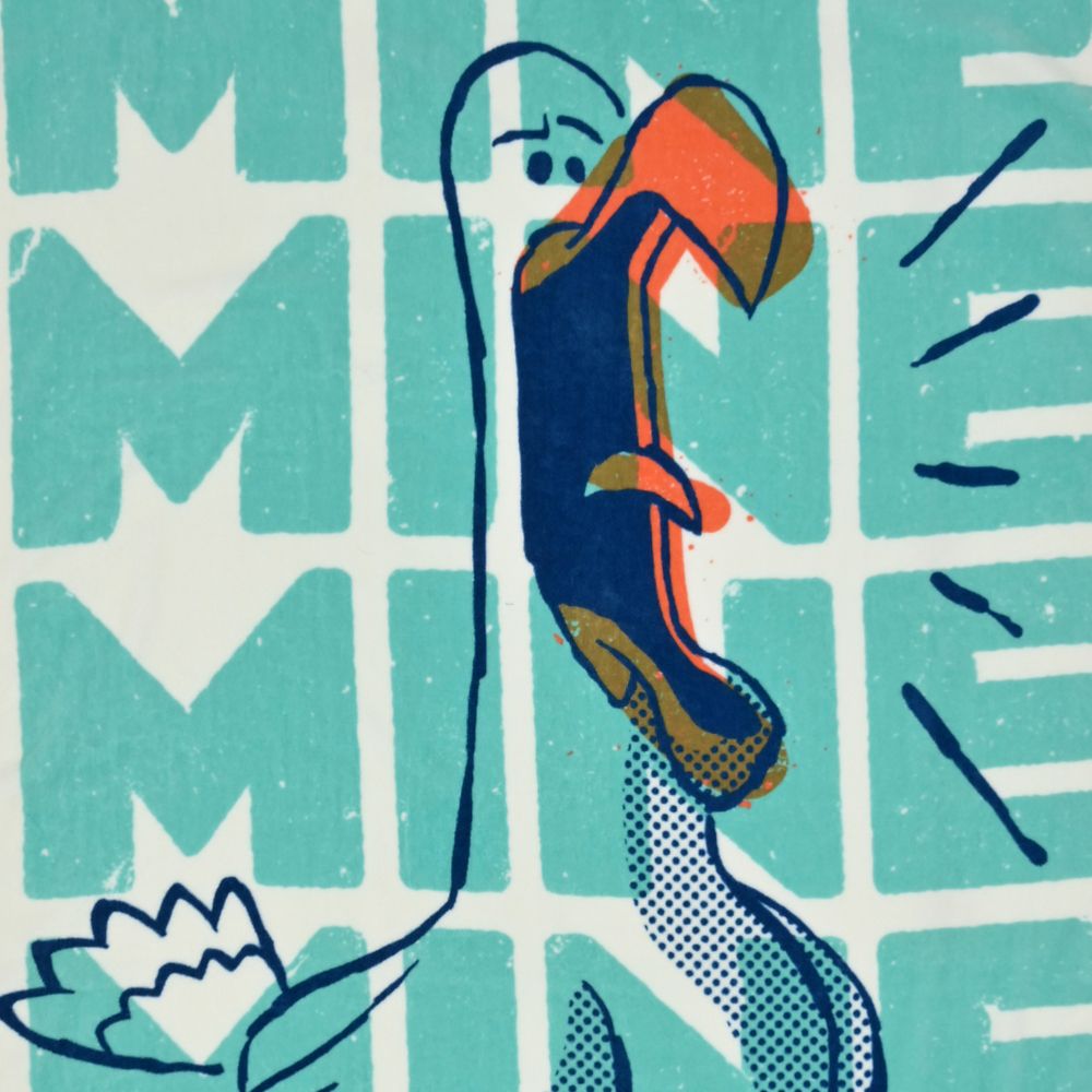 カモメ バスタオル ファインディング・ニモ Nemo Mine Mine Mine