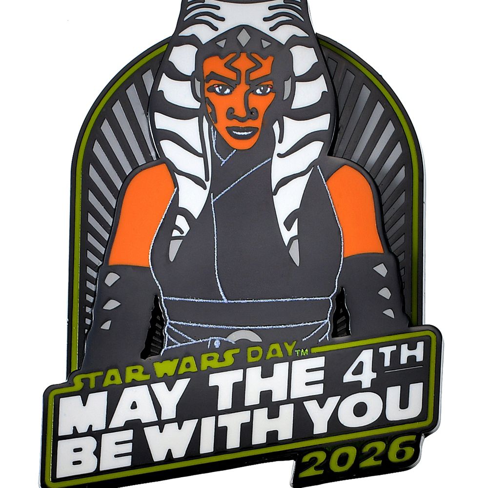 スター・ウォーズ アソーカ・タノ ピンバッジ May the 4th 2026
