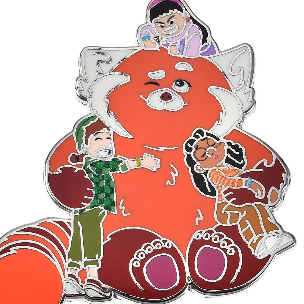 私ときどきレッサーパンダ ピンバッジ ダイカット