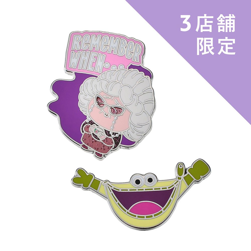 ナツカシ＆ポーチー ピンバッジ セット インサイド・ヘッド2