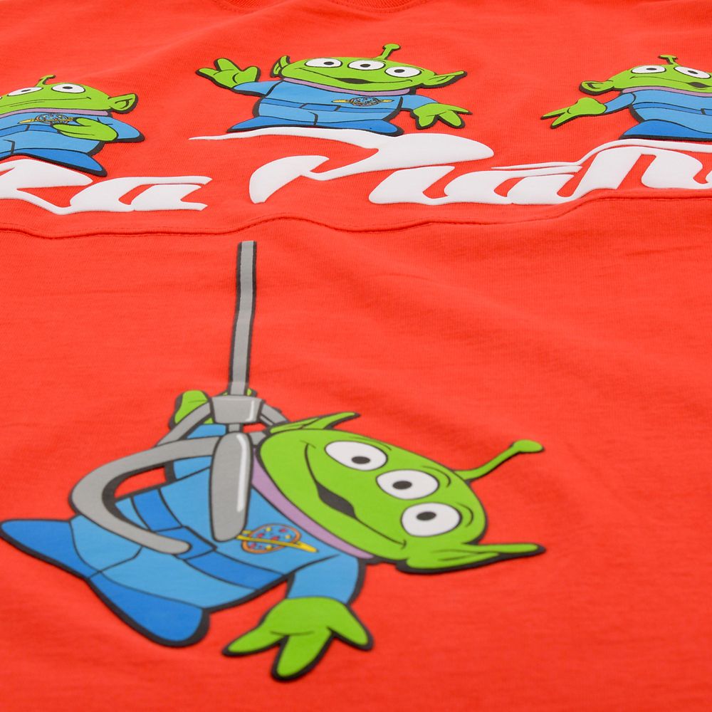 【Spirit Jersey】リトル・グリーン・メン／エイリアン 長袖Tシャツ Pizza Planet