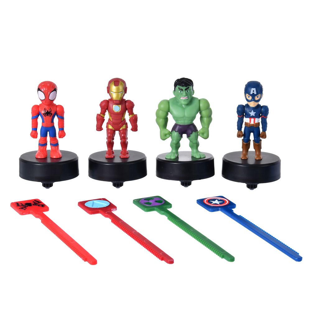 マーベル おもちゃ コマ セット ケース入り Avengers Battle Arena