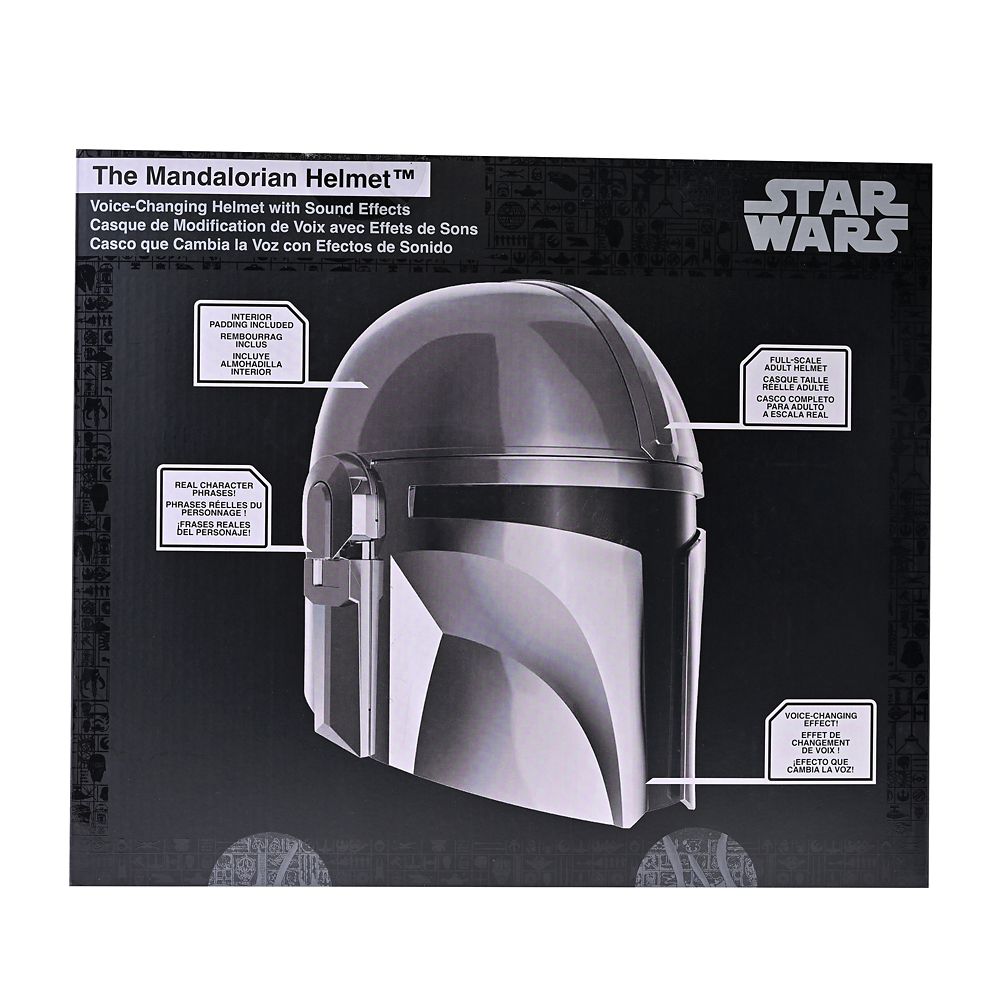 スター・ウォーズ マンダロリアン ヘルメット レプリカ ボイスチェンジ機能付き THE MANDALORIAN AND GROGU