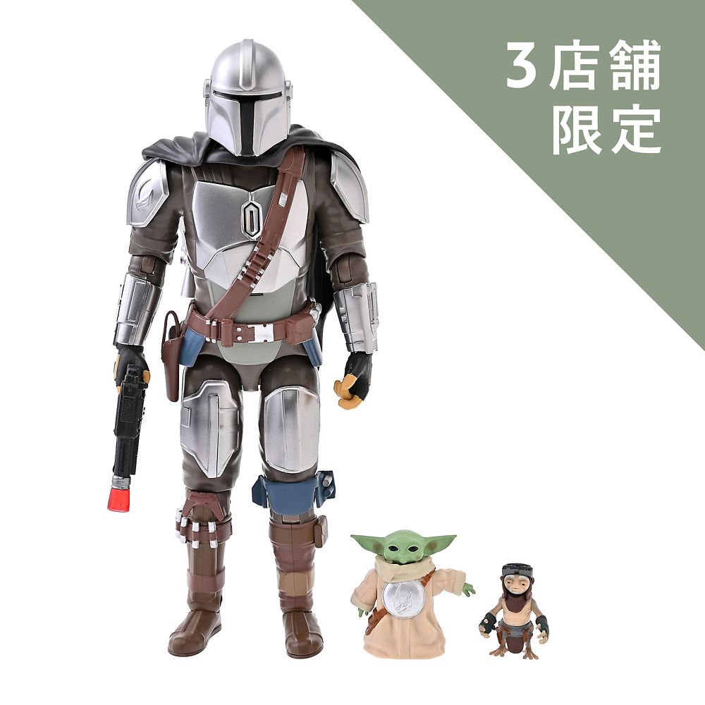 スター・ウォーズ マンダロリアン、グローグー、Minch トーキングアクションフィギュア ライトアップ＆サウンド THE MANDALORIAN AND GROGU