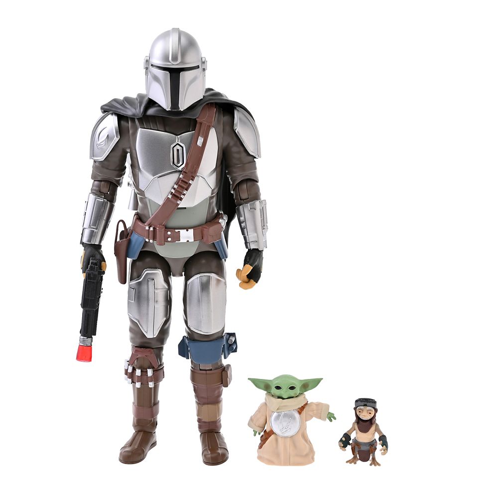 スター・ウォーズ マンダロリアン、グローグー、Minch トーキングアクションフィギュア ライトアップ＆サウンド THE MANDALORIAN AND GROGU