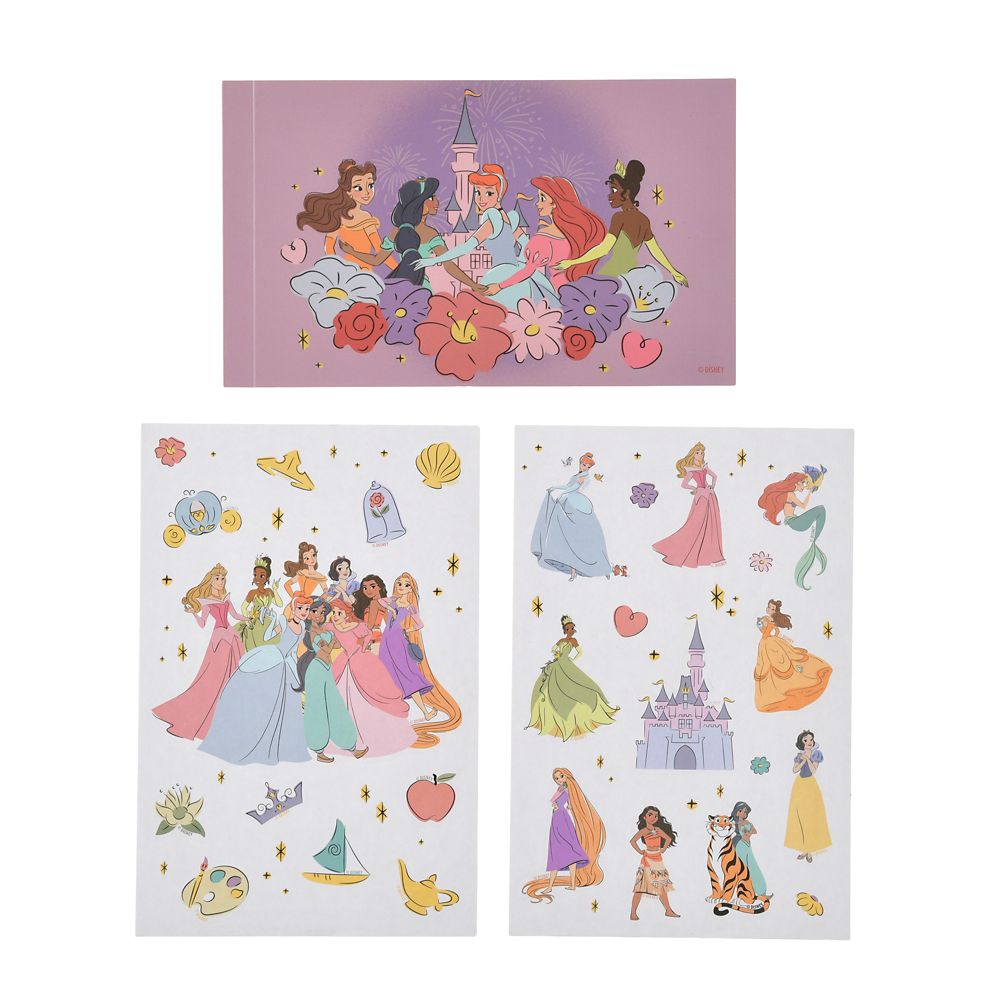 【キッズ用】ディズニープリンセス ステーショナリーセット ジップケース Enchanted